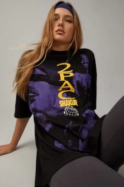 Lcn Music Merch Oversized Graphic Tee