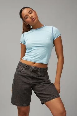 Fitted Crop Tee