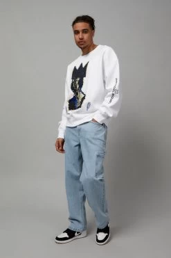 Baggy Basquiat Graphic Crew