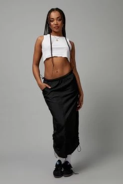 Parachute Midi Skirt