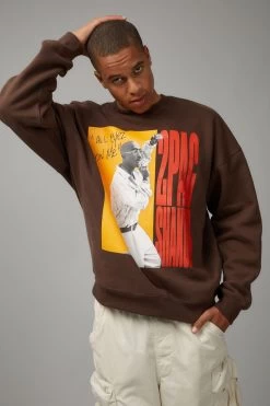 Music Merch Baggy Crew