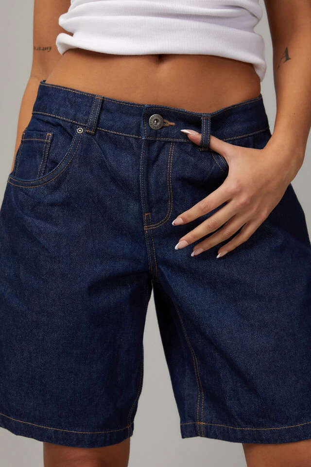 Baggy Denim Short - Image 4