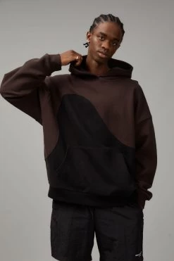 Curved Panel Hoodie