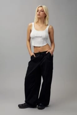 Draw Cord Parachute Pant