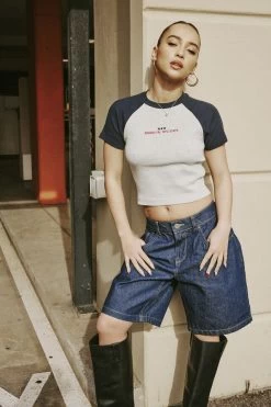 Raglan Fitted Graphic Tee