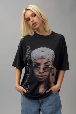 Music Merch Oversized Graphic Tee